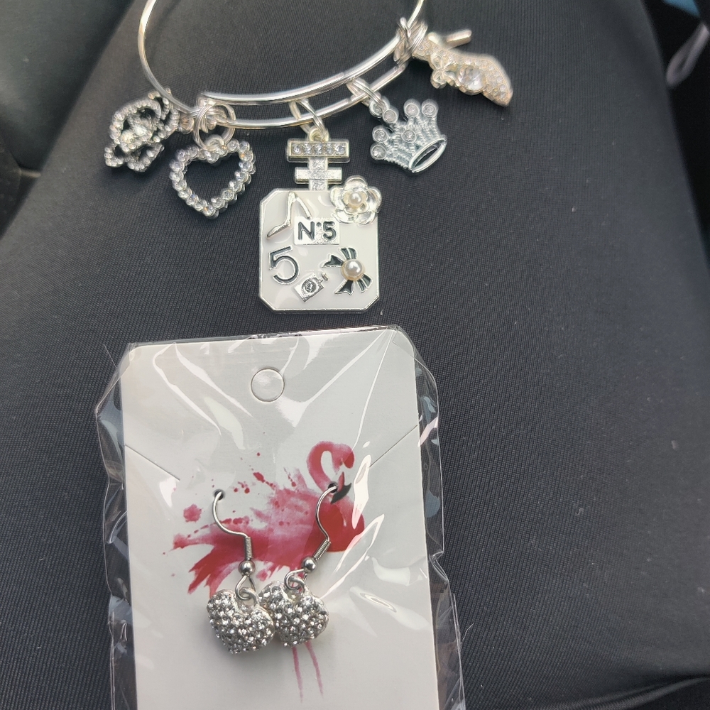 Silver bracelet set - Picture 2 of 2